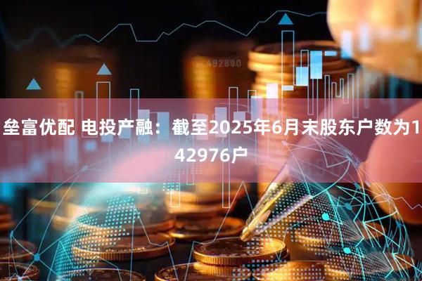 垒富优配 电投产融：截至2025年6月末股东户数为142976户